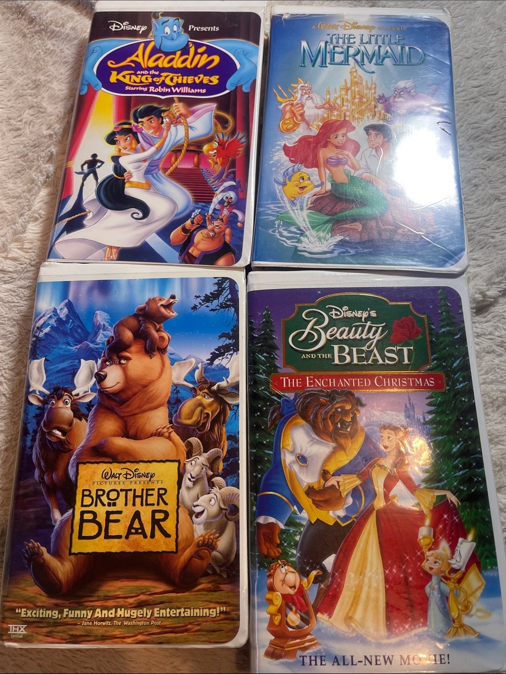 Disney VHS bundle